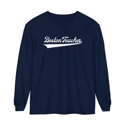 BOSTON TEACHER LONG SLEEVE SHIRT