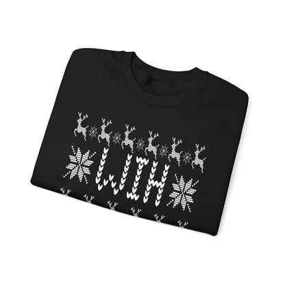 WIH UGLY SWEATER HEAVY BLEND CREWNECK