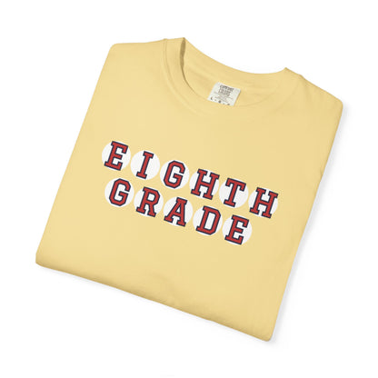 EIGHTH GRADE RED PLAYER LETTERS T-SHIRT