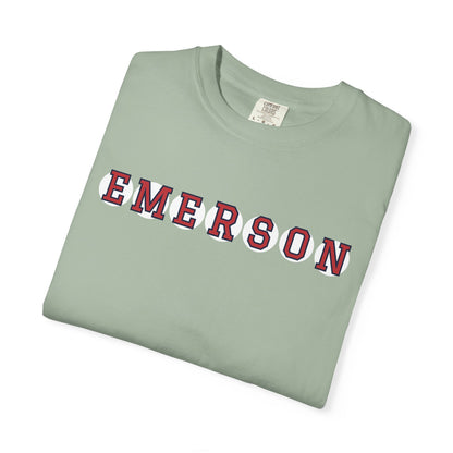 EMERSON RETIRED SOX LETTERS TEE