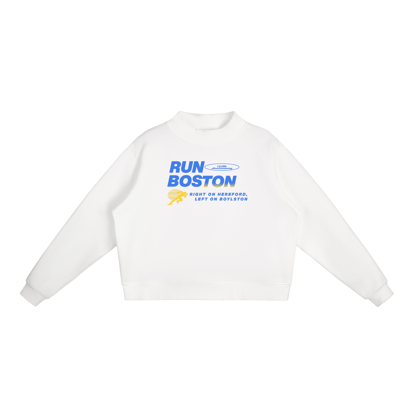 RIGHT ON HEREFORD MOCK-NECK CREW