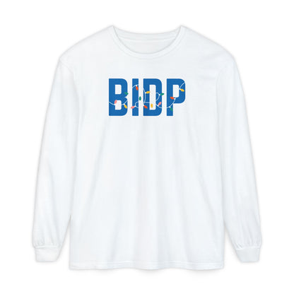 BIDP HOLIDAY LIGHTS LONG SLEEVE - WHITE