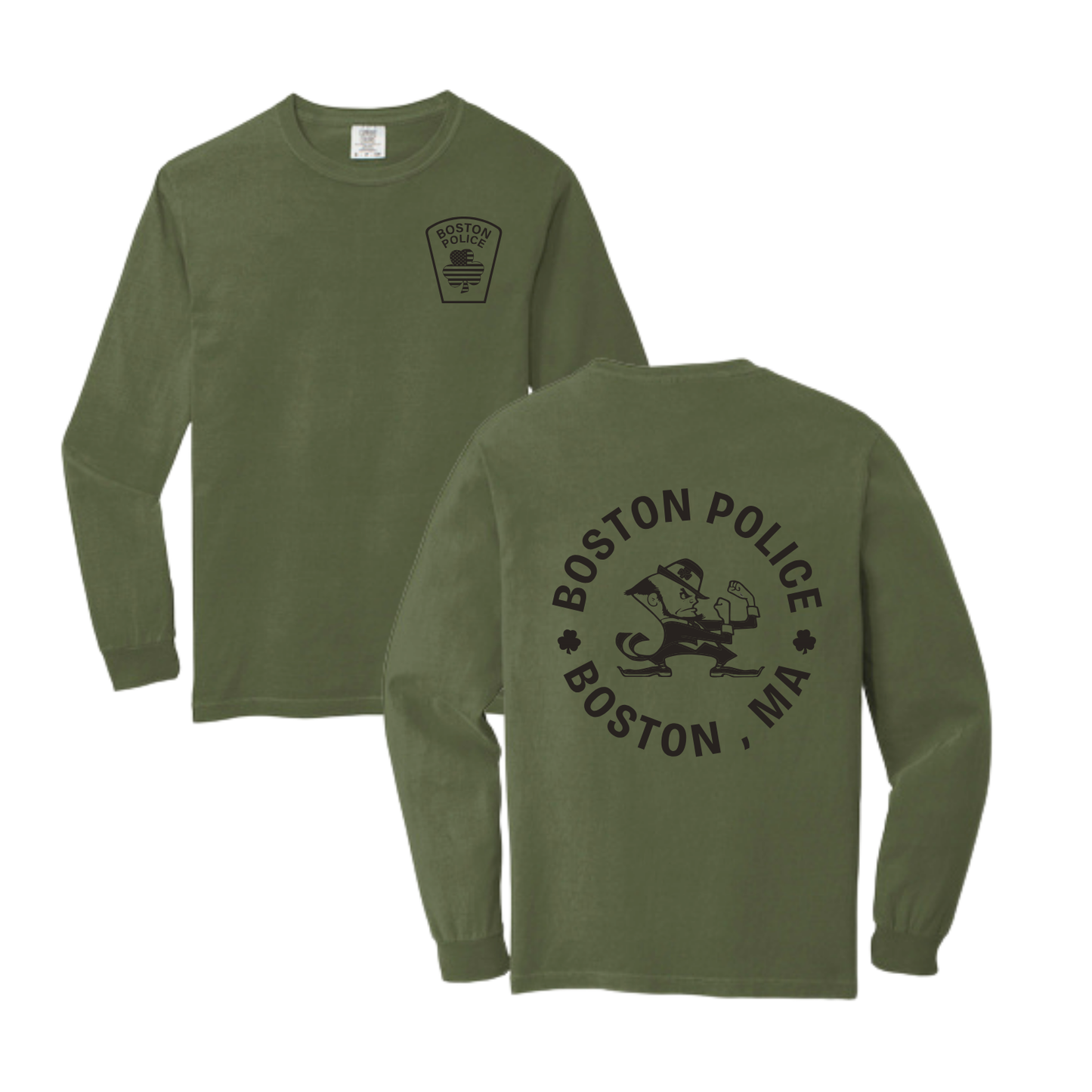 OLDE BPD LONG SLEEVE OLIVE