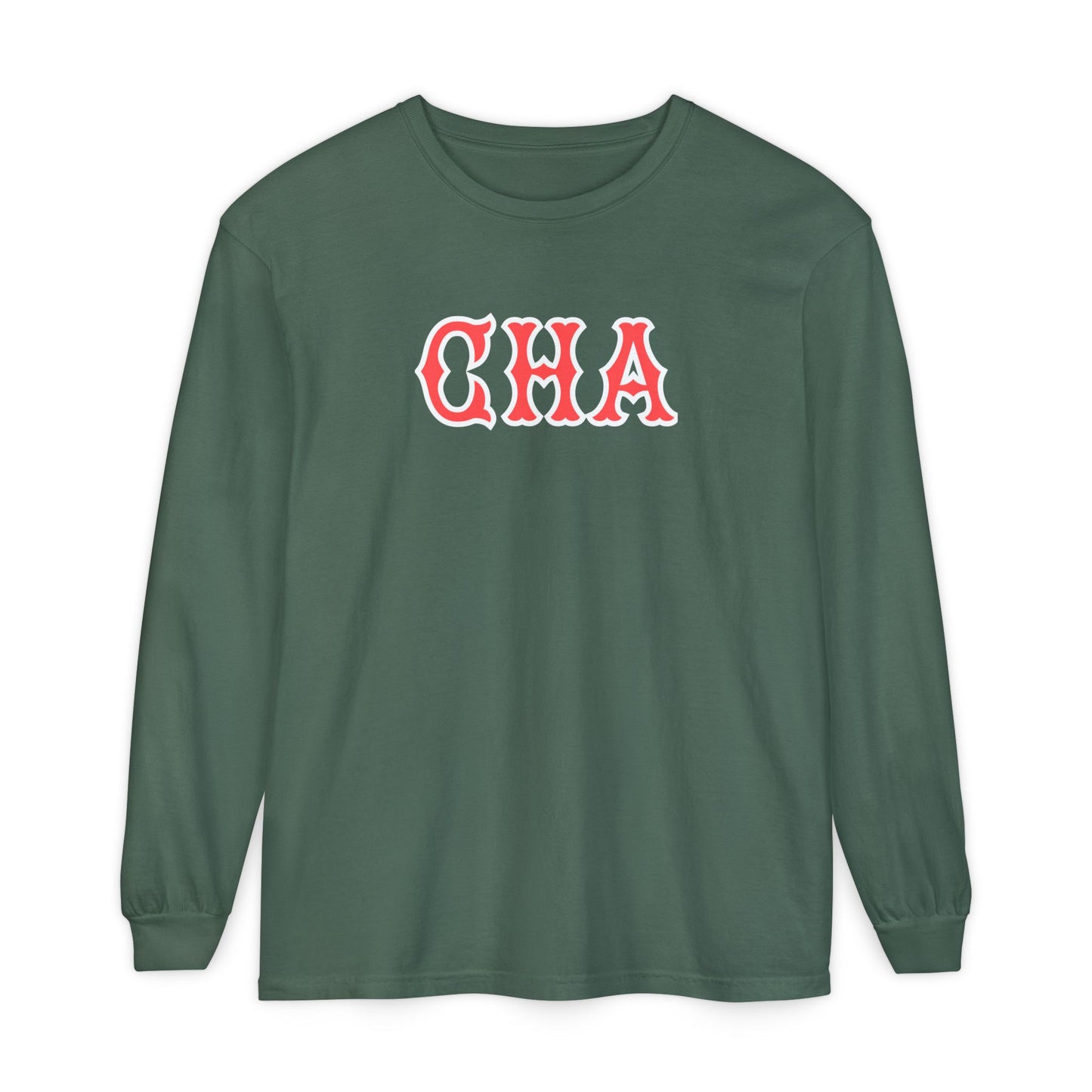 CHA SOX LETTERS LONG SLEEVE