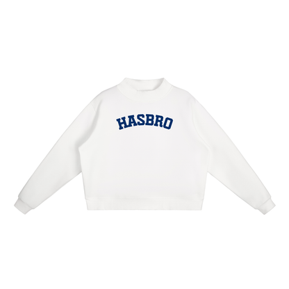 HASBRO BLOCK LETTERS MOCK NECK