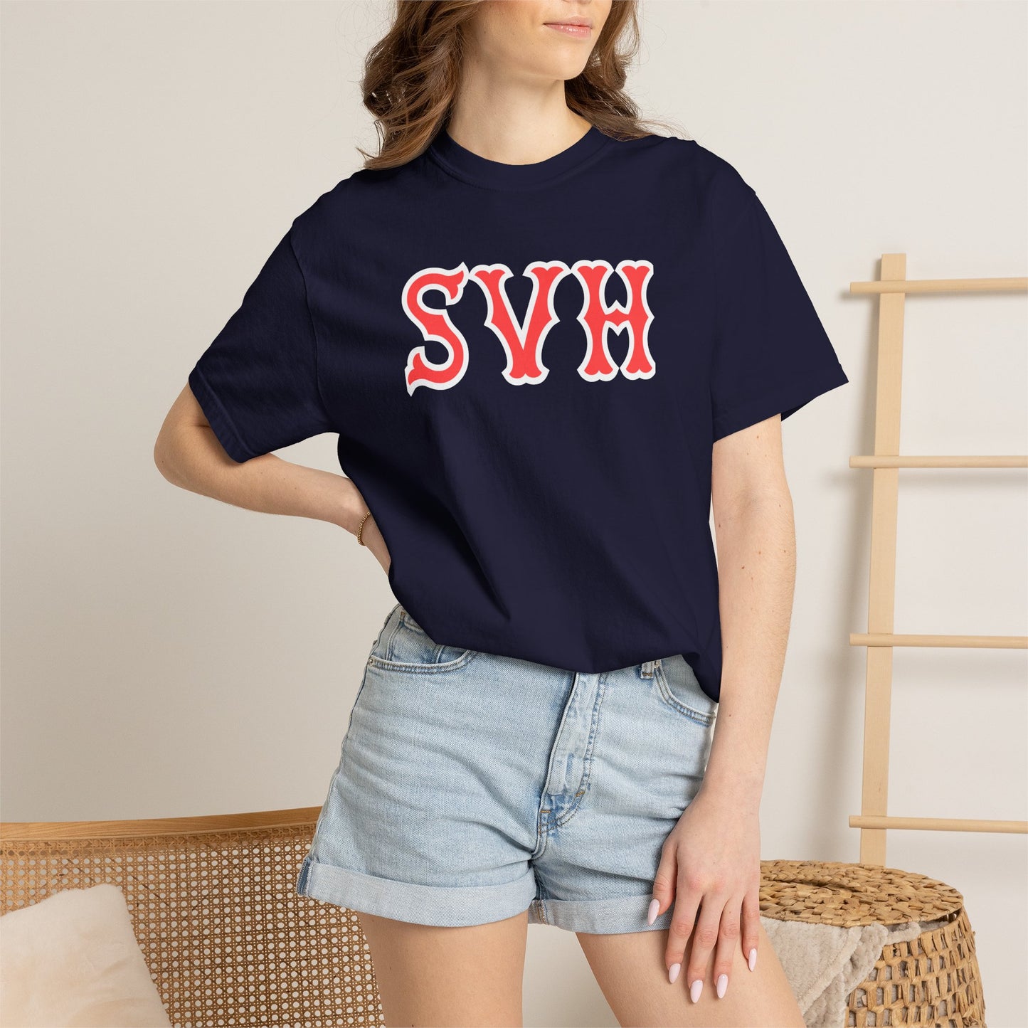 SVH SOX LETTERS TEE