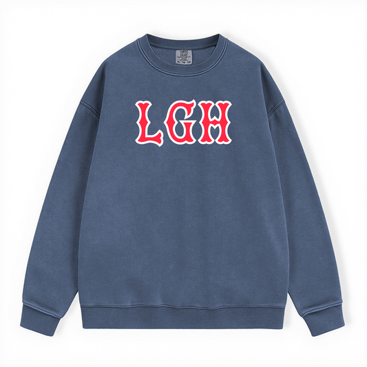 LGH SOX LETTERS CREWNECK