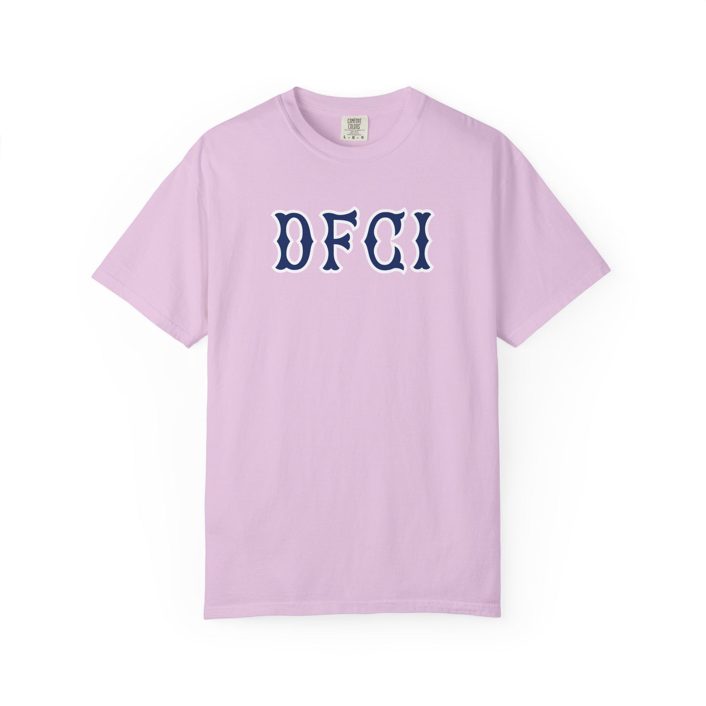 DFCI NAVY SOX LETTERS TEE