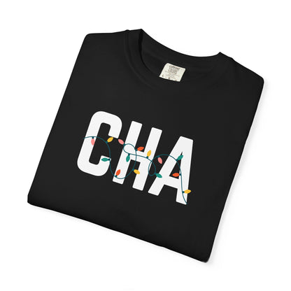 CHA HOLIDAY LIGHTS T-SHIRT