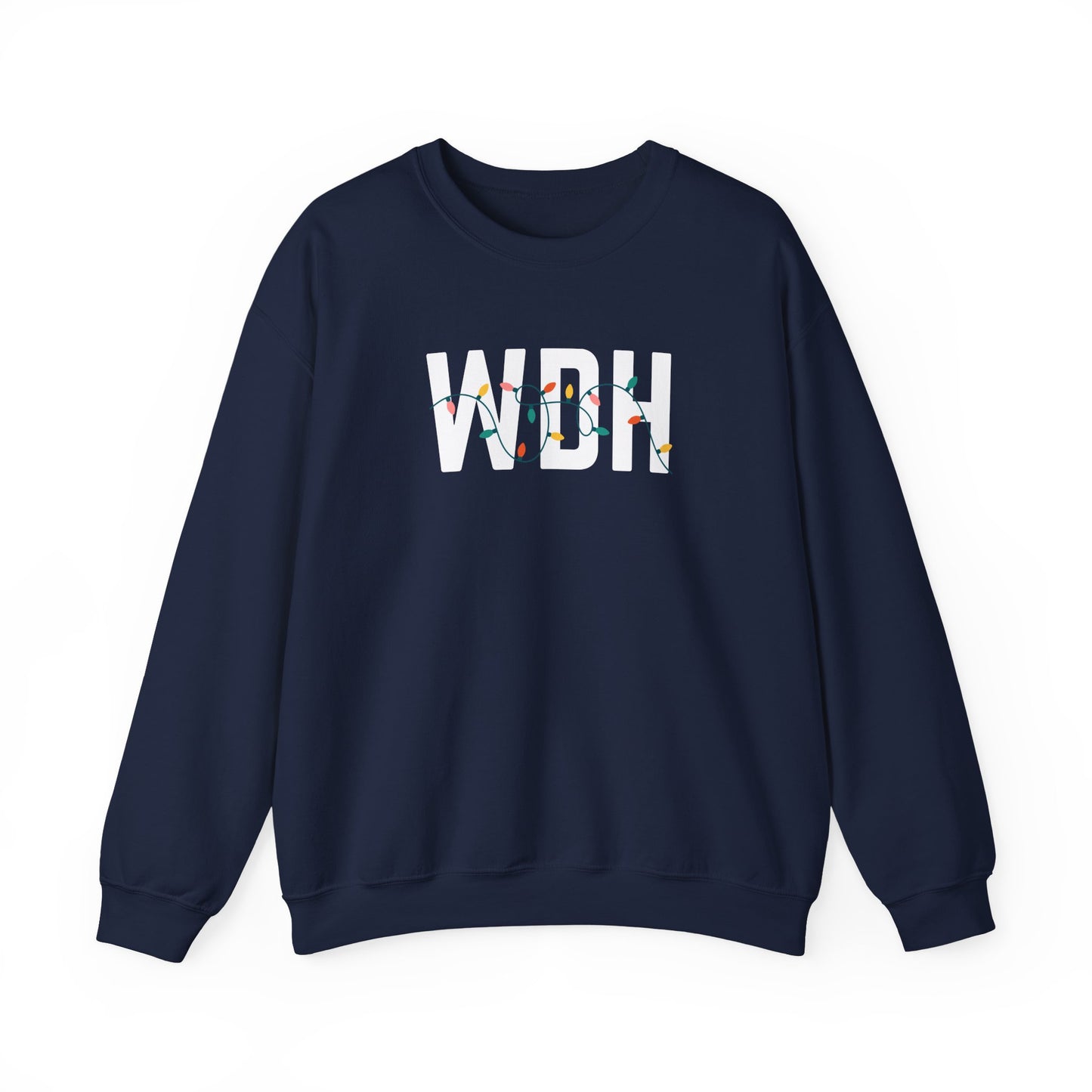 WDH HOLIDAY LIGHTS HEAVY BLEND CREWNECK