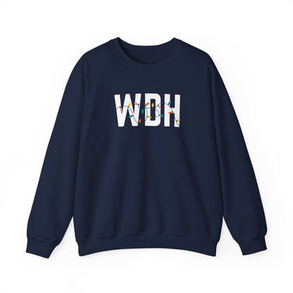 WDH HOLIDAY LIGHTS HEAVY BLEND CREWNECK