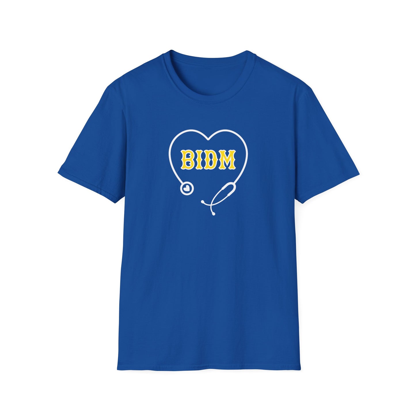 BIDM RUNS STRONG SOFTSTYLE T-SHIRT