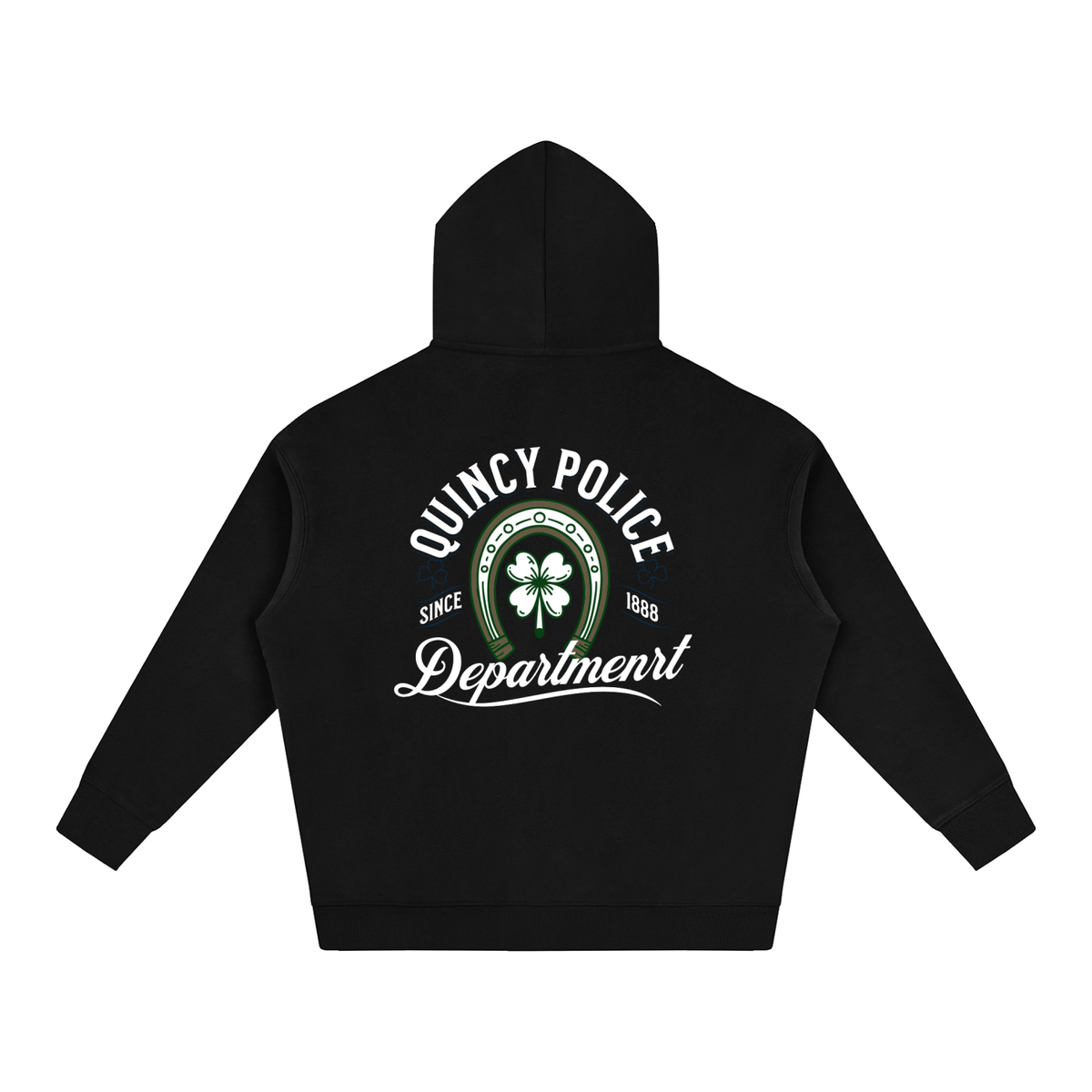 QUINCY POLICE HORSESHOE HOODIE