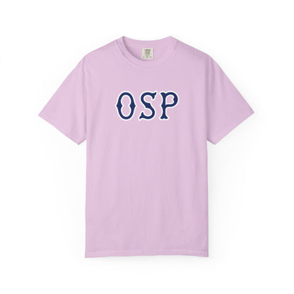 OSP NAVY SOX LETTERS TEE
