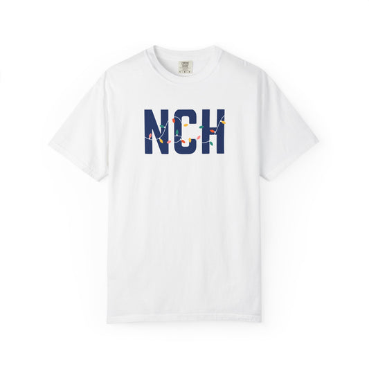 NCH HOLIDAY LIGHTS T-SHIRT - WHITE