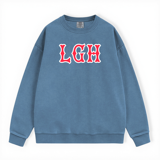 LGH SOX LETTERS CREWNECK