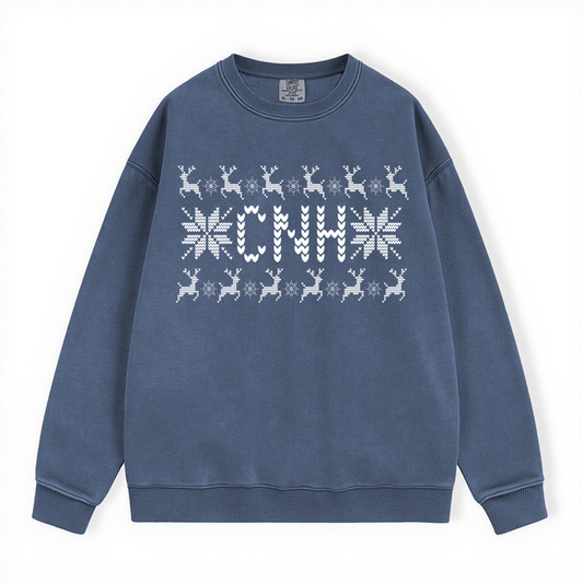 CNH UGLY SWEATER COMFORT COLORS CREWNECK