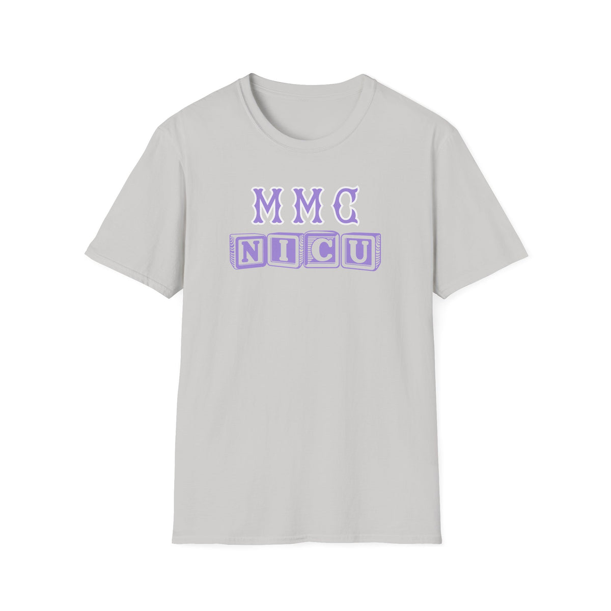 MMC BLOCK LETTERS NICU TEE