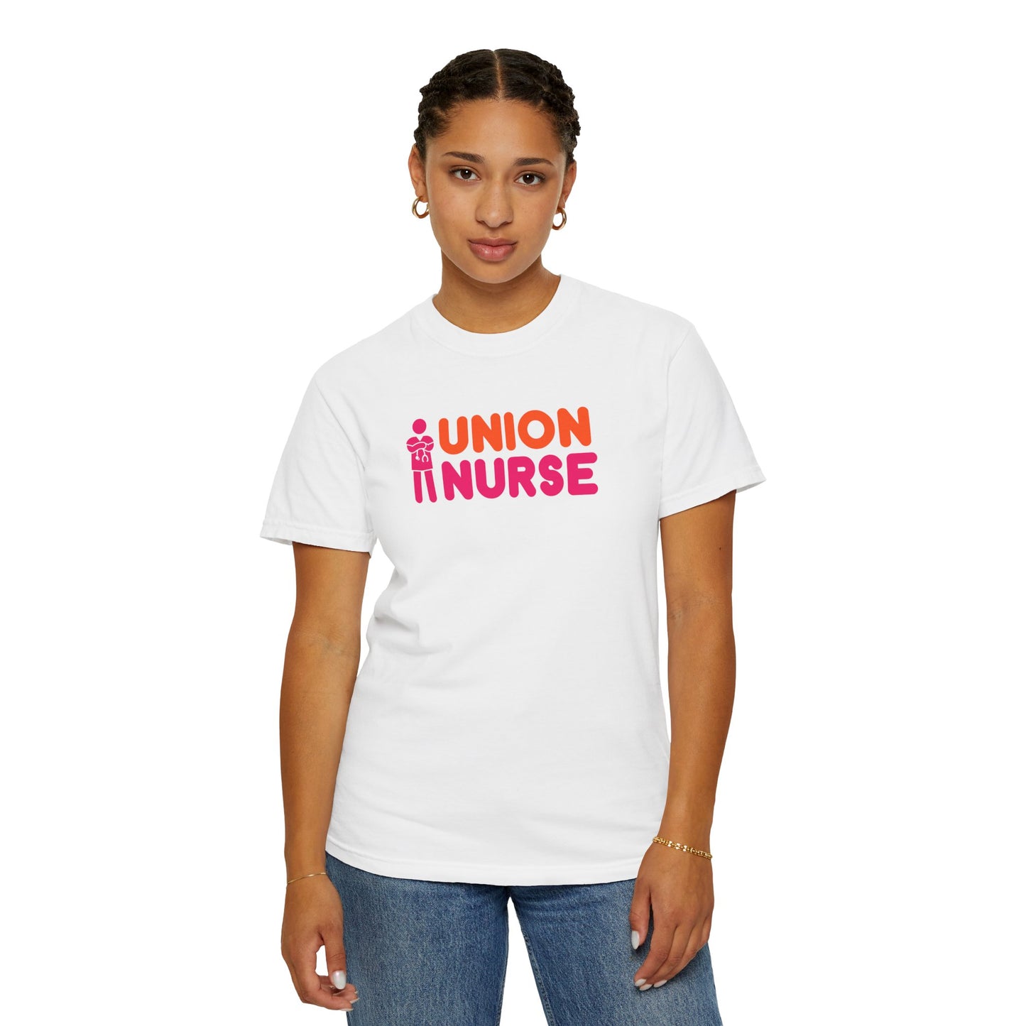 UNION NURSE COMFORT COLORS T SHIRT