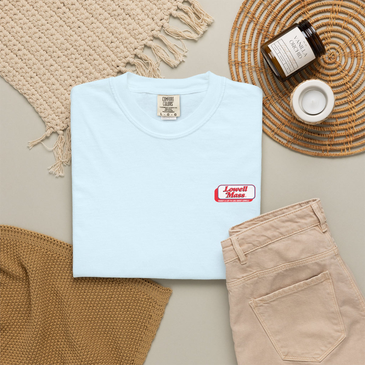 A LOT TO LIKE ABOUT LOWELL COMFORT COLORS TEE