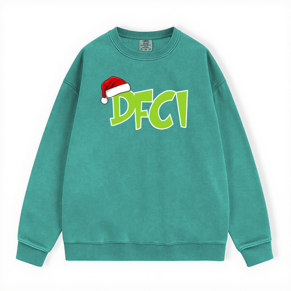 DFCI GRINCH COMFORT COLORS CREWNECK