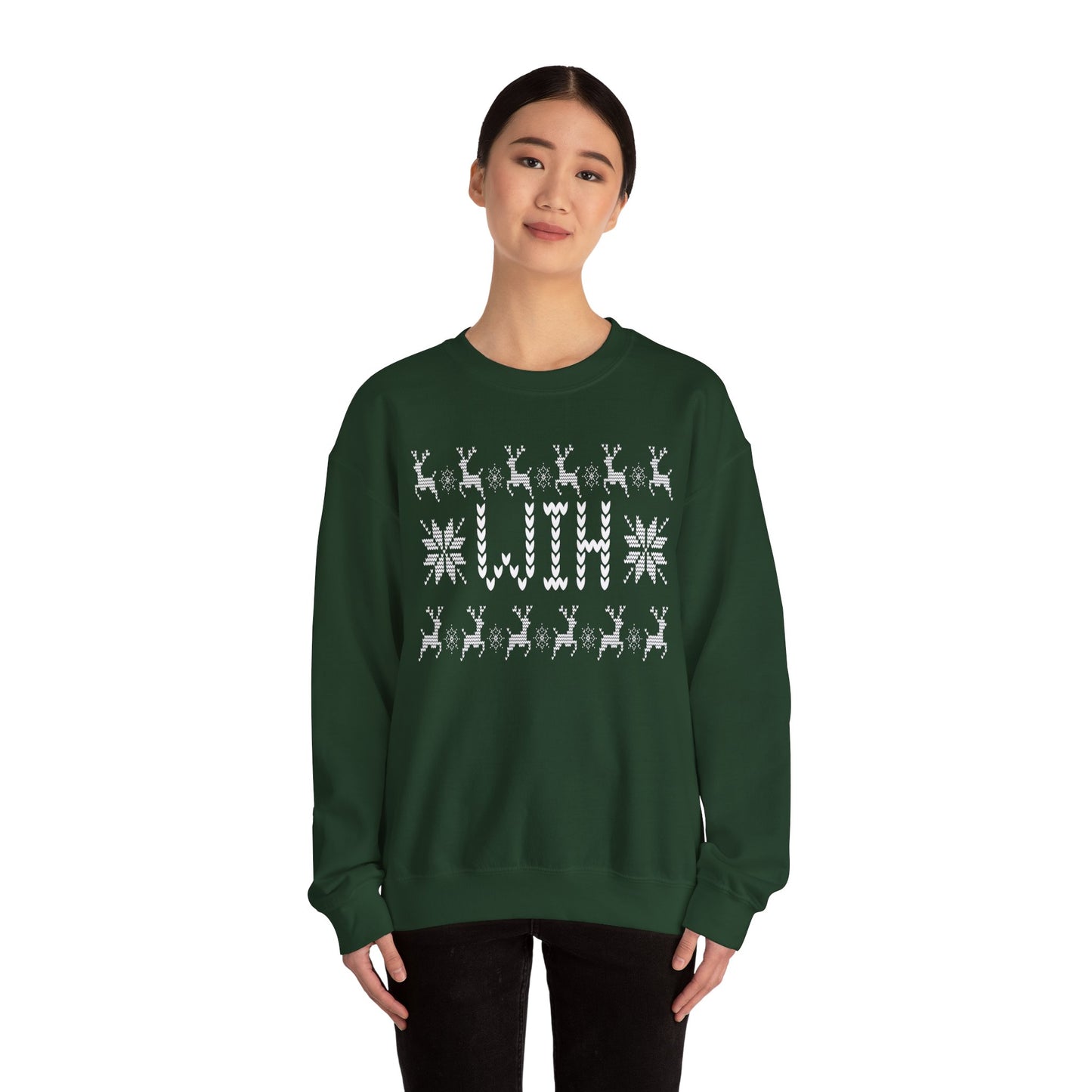 WIH UGLY SWEATER HEAVY BLEND CREWNECK
