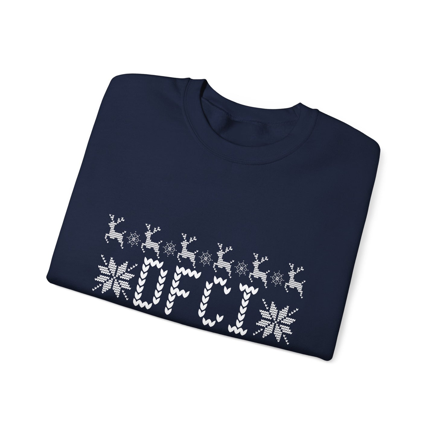 DFCI UGLY SWEATER HEAVY BLEND CREWNECK