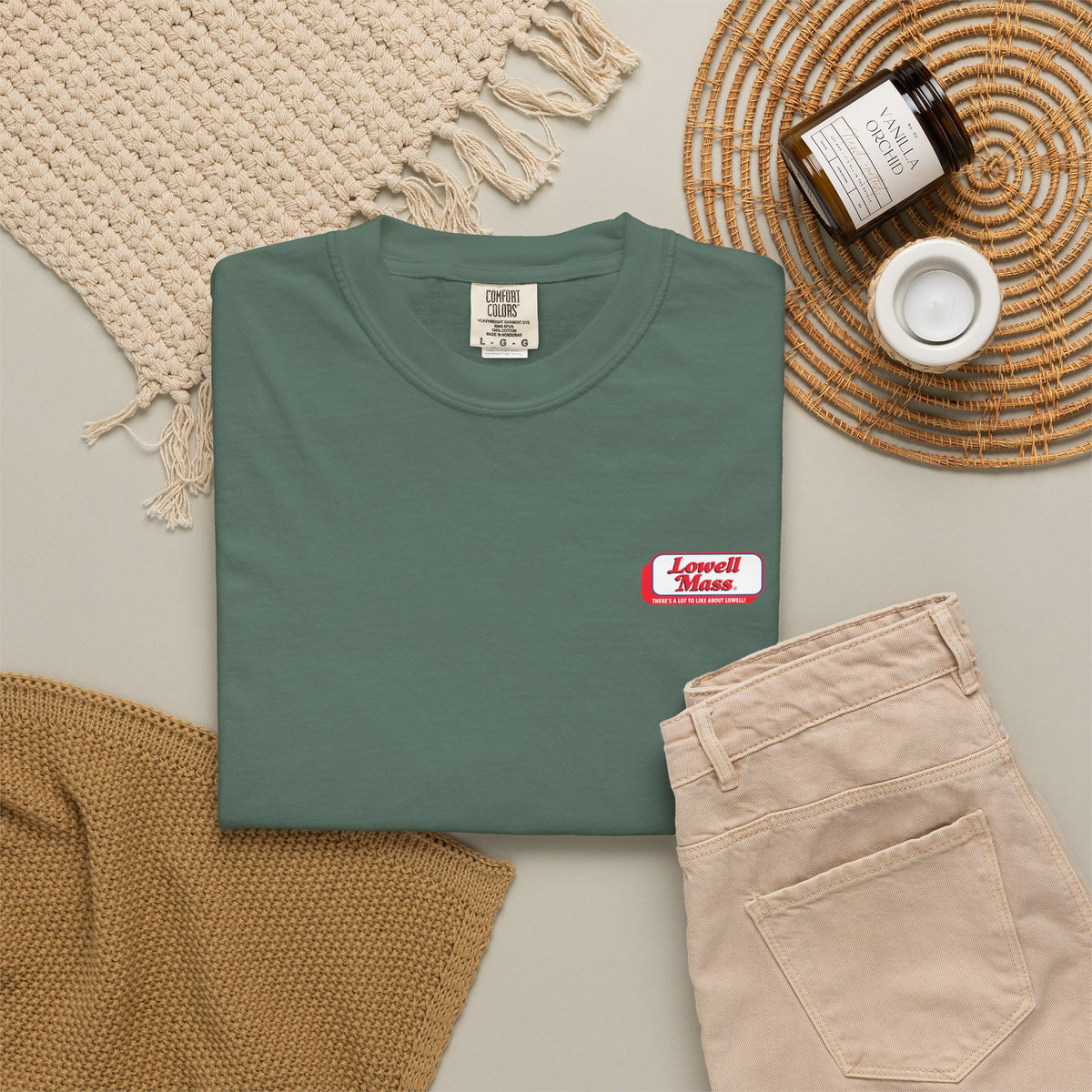 A LOT TO LIKE ABOUT LOWELL COMFORT COLORS TEE