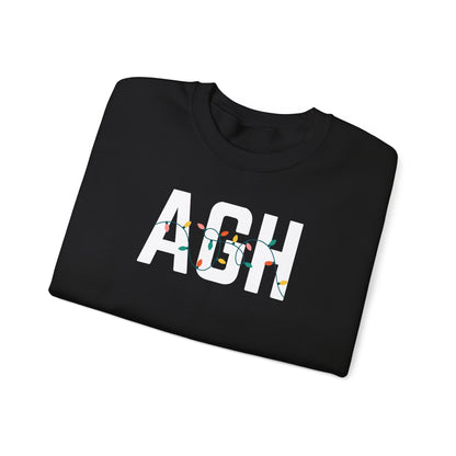 AGH HOLIDAY LIGHTS HEAVY BLEND CREWNECK