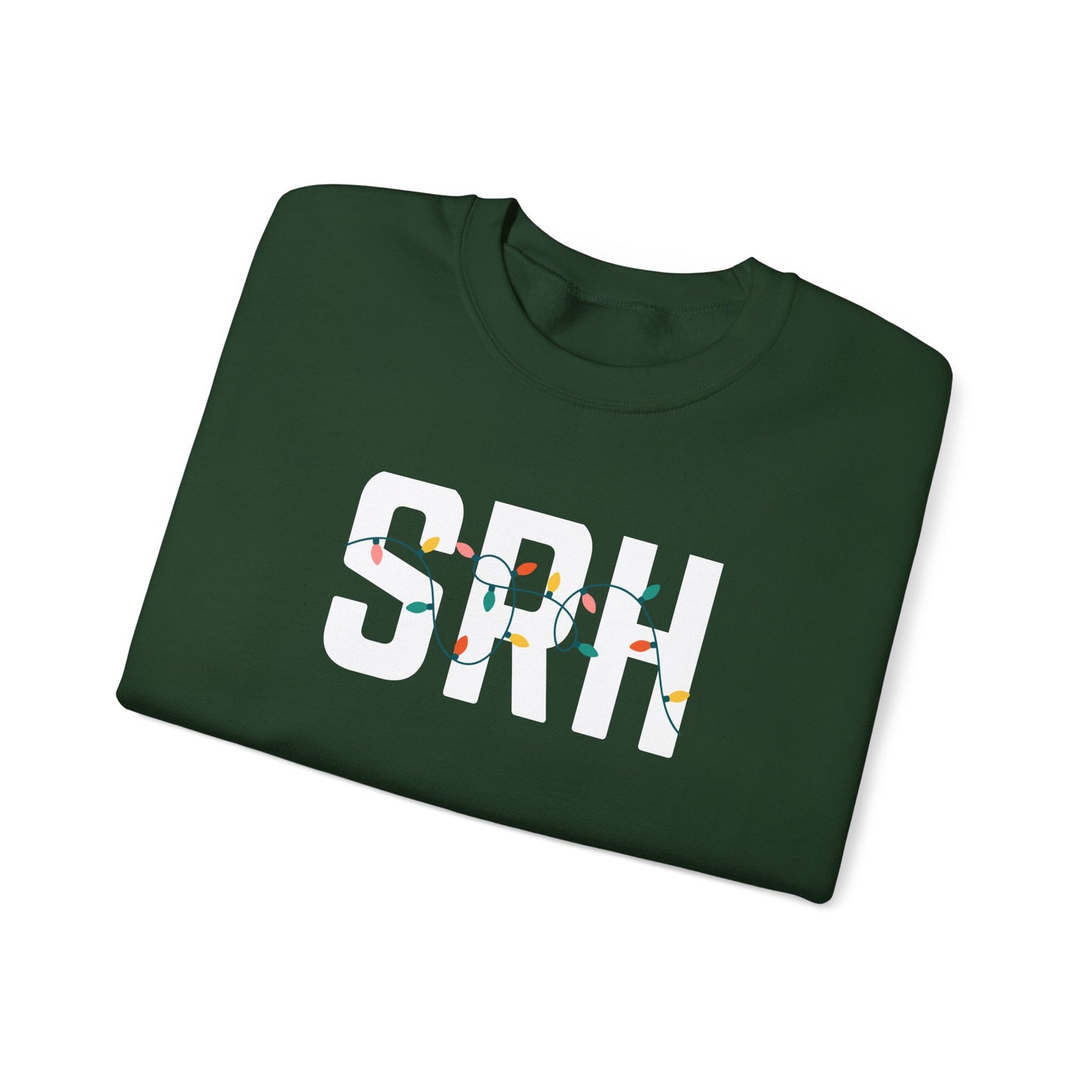 SRH HOLIDAY LIGHTS HEAVY BLEND CREWNECK