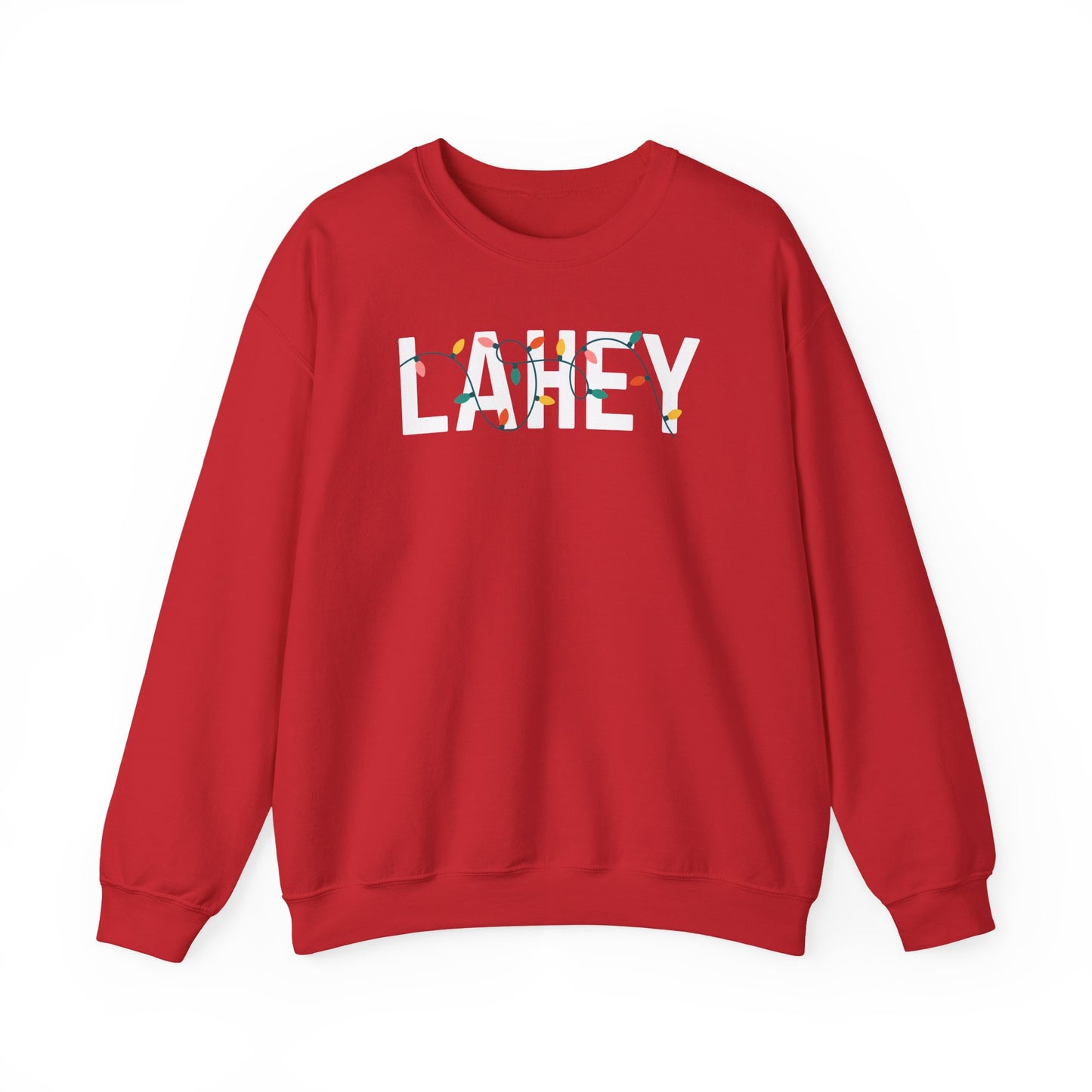 LAHEY HOLIDAY LIGHTS HEAVY BLEND CREWNECK
