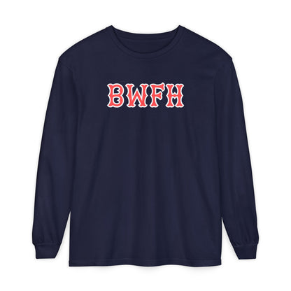 BWFH SOX LETTERS LONG SLEEVE