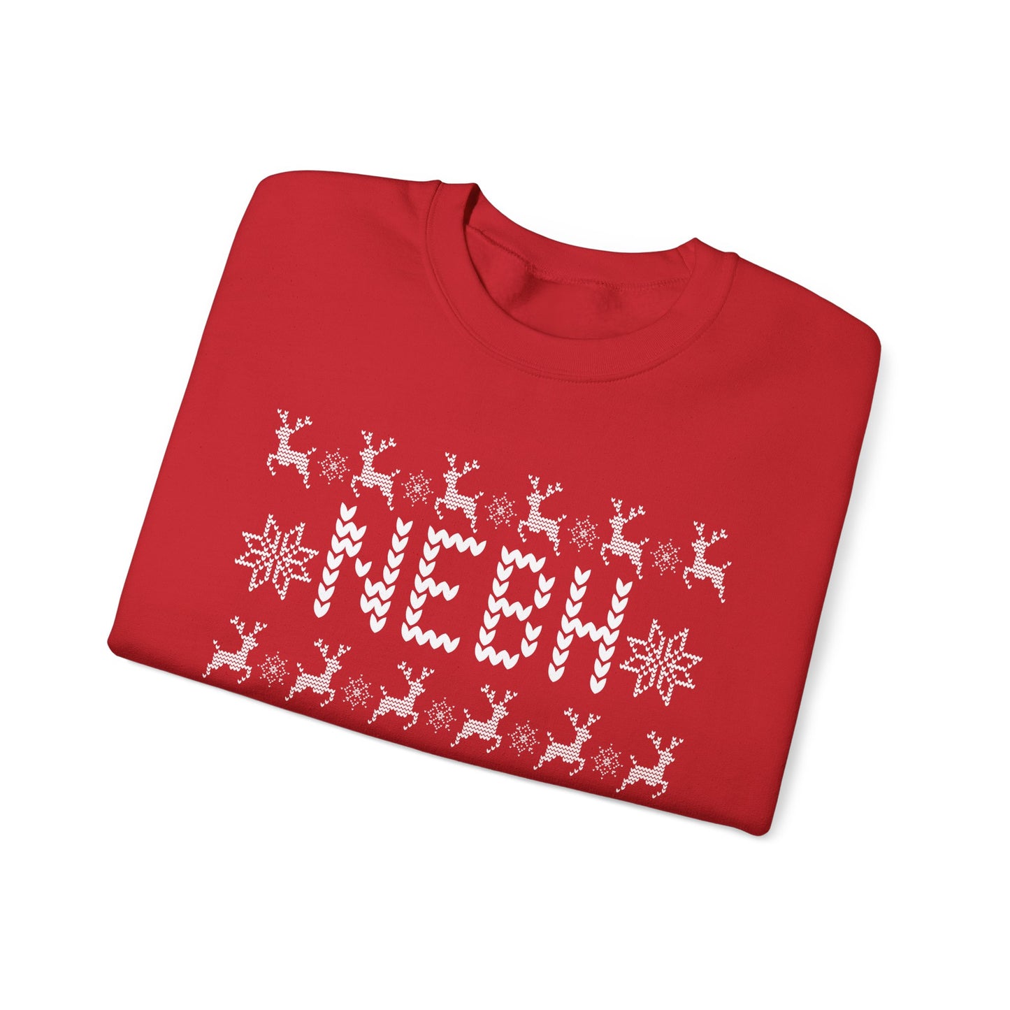 NEBH UGLY SWEATER HEAVY BLEND CREWNECK