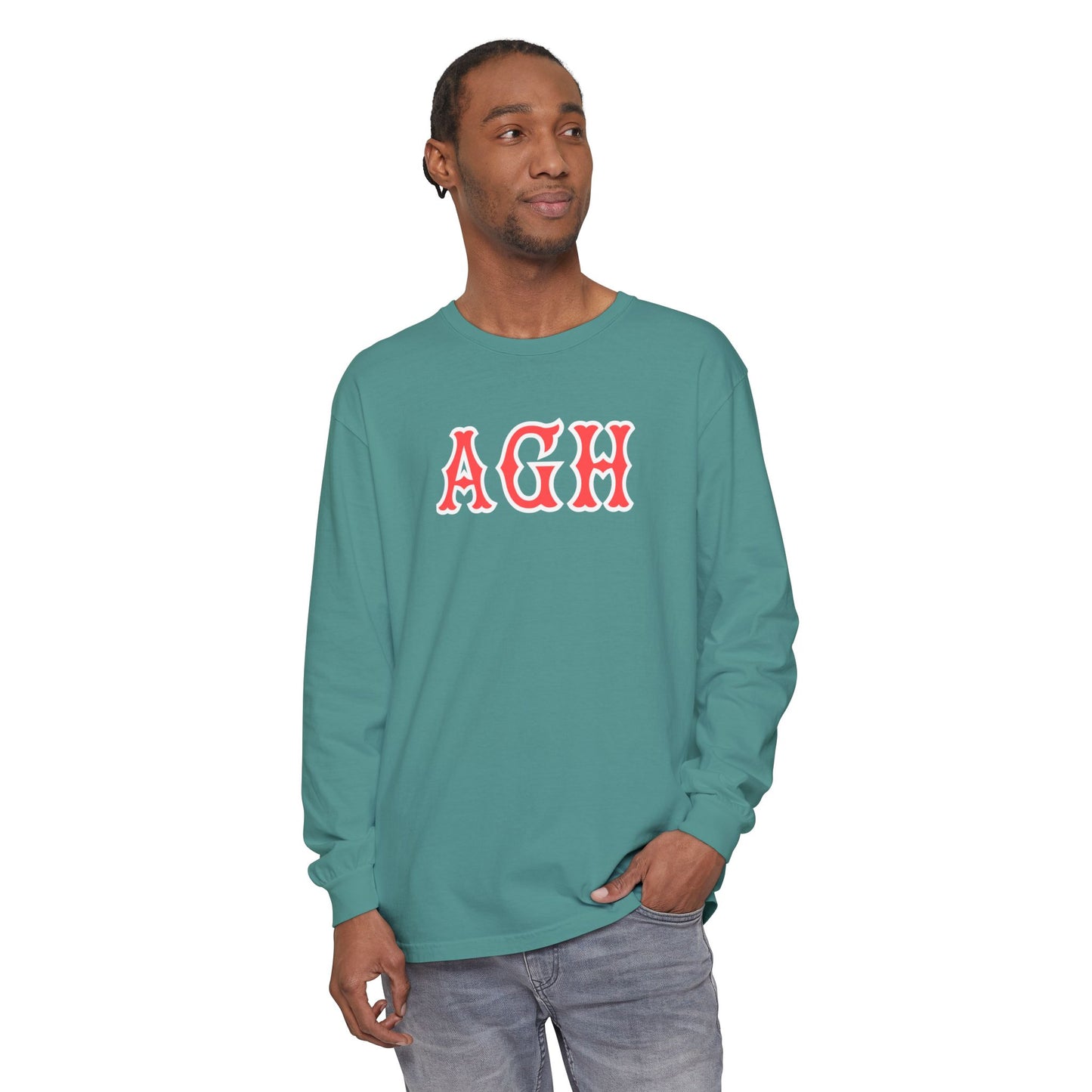 AGH SOX LETTERS LONG SLEEVE