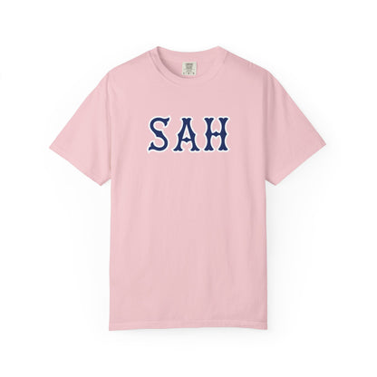 SAH NAVY SOX LETTERS TEE