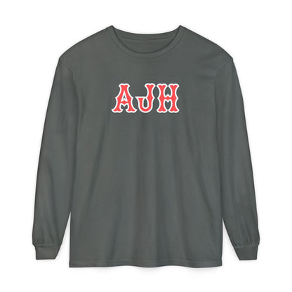 AJH SOX LETTERS LONG SLEEVE
