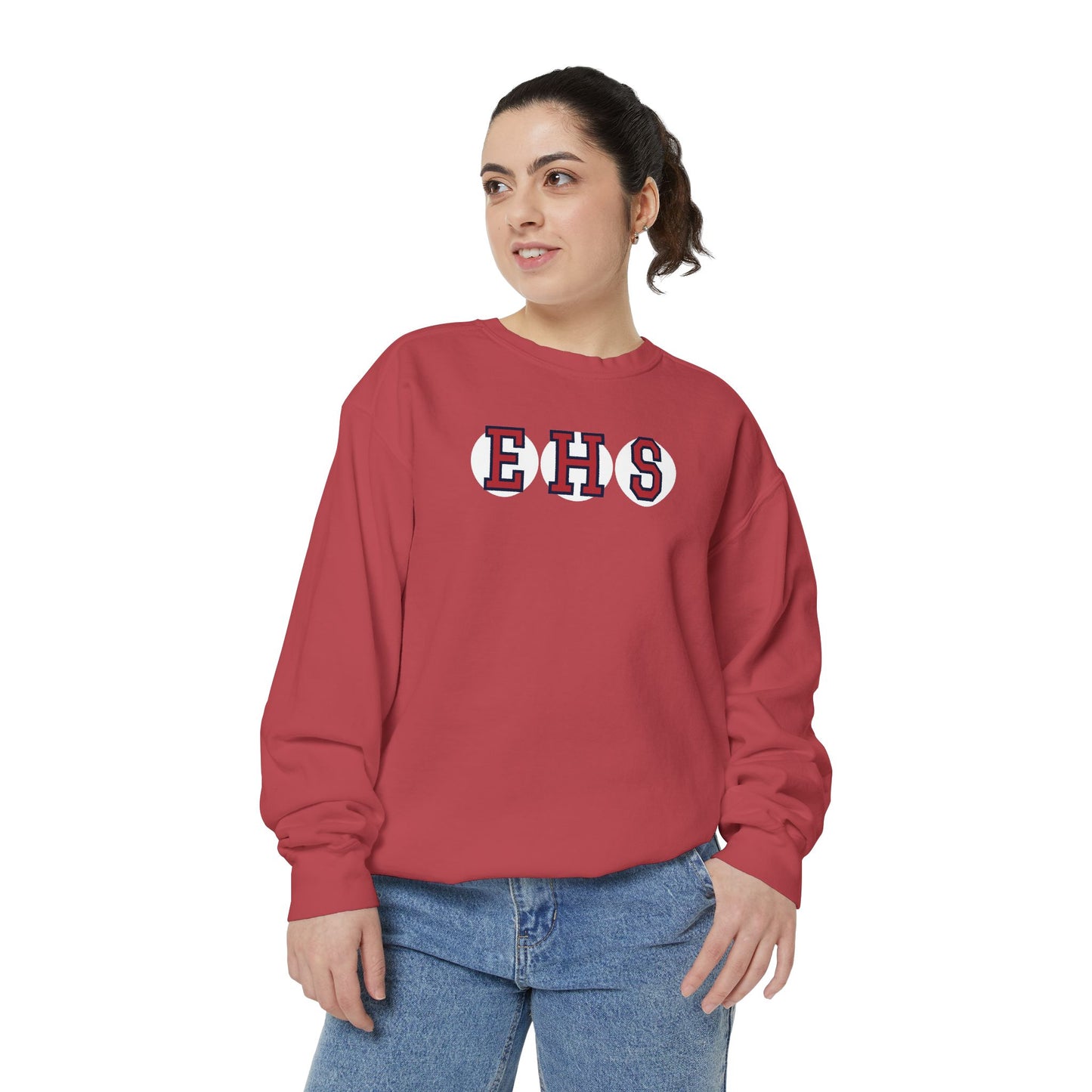 EHS SOX LETTER CREWNECK