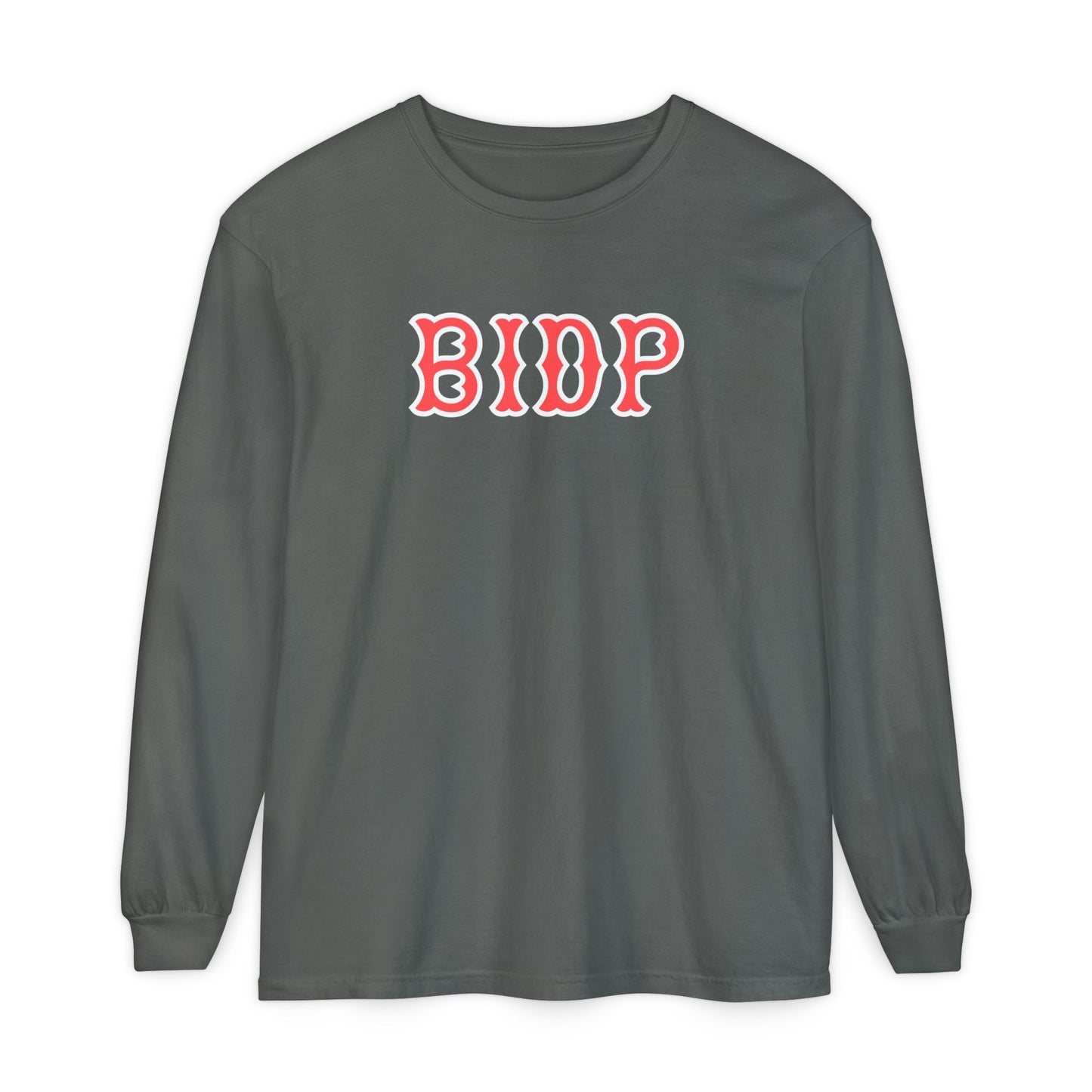 BIDP SOX LETTERS LONG SLEEVE
