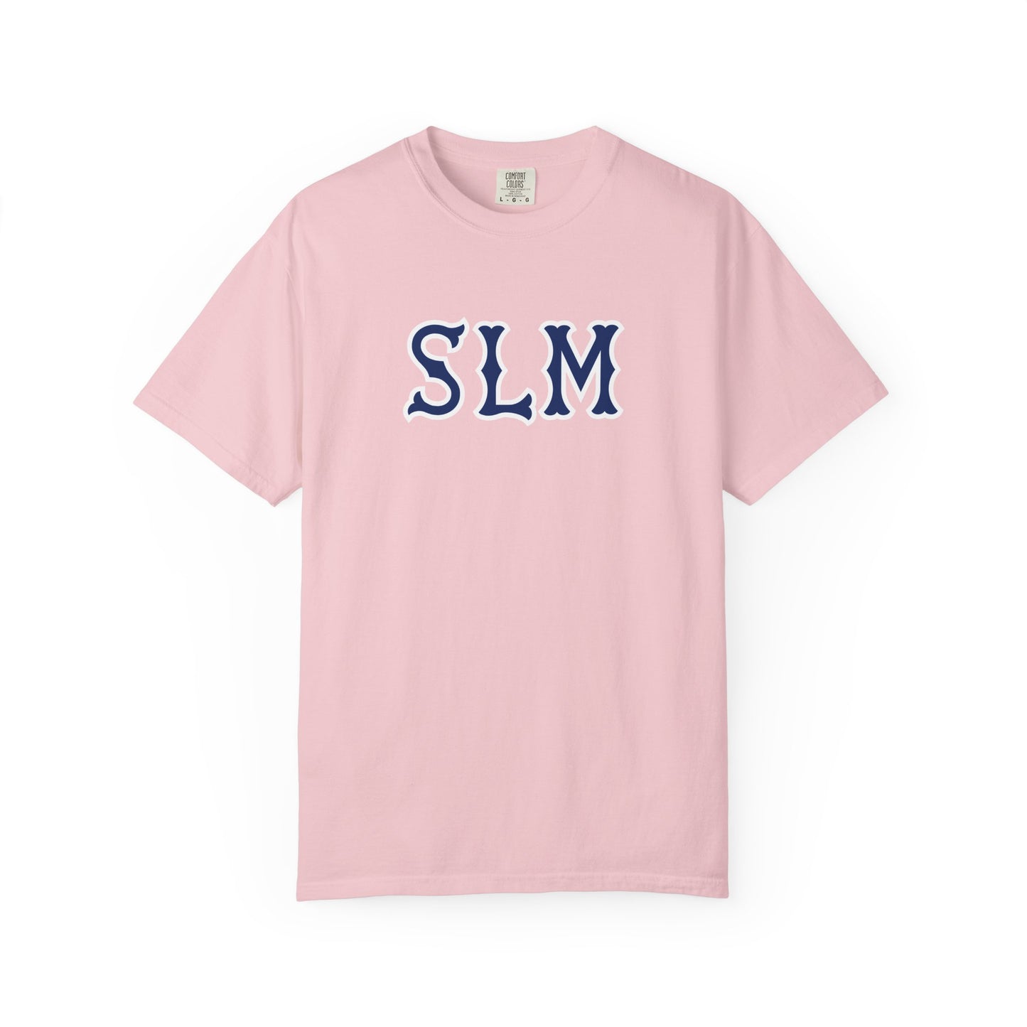 SLM NAVY SOX LETTERS TEE