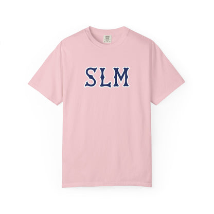 SLM NAVY SOX LETTERS TEE