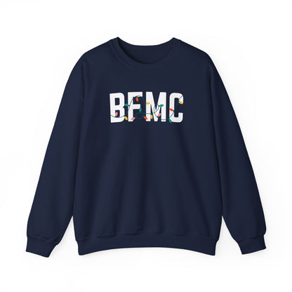 BFMC HOLIDAY LIGHTS HEAVY BLEND CREWNECK