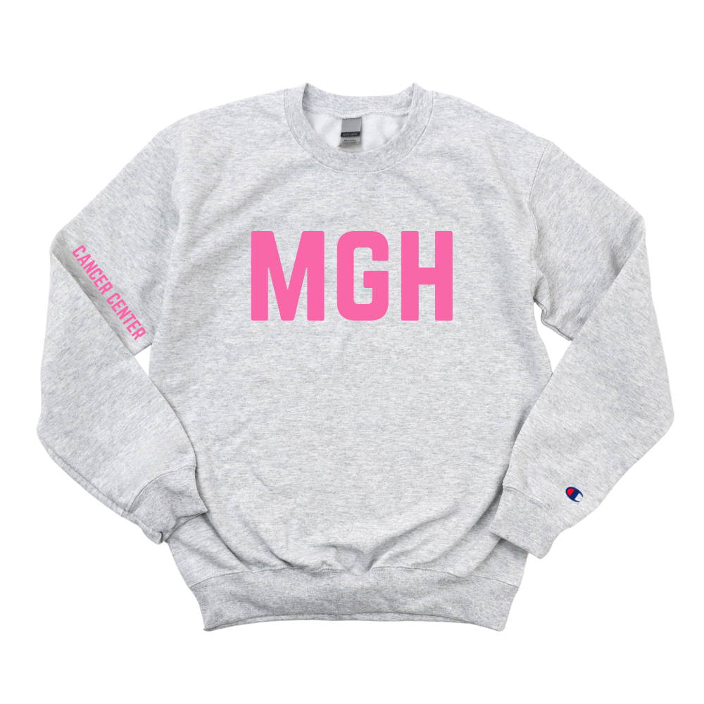MGH CANCER CENTER CHAMPION CREWNECK - CLEARANCE