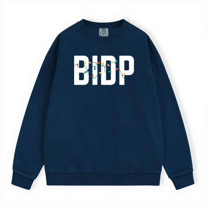 BIDP ALL STAFF HOLIDAY CREWNECK