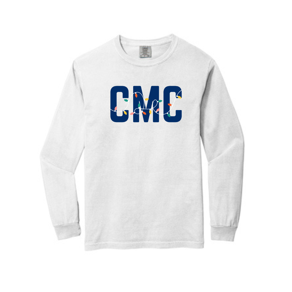CMC HOLIDAY LIGHTS LONG SLEEVE - WHITE