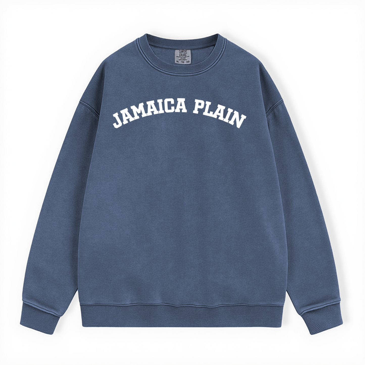 JAMAICA PLAIN COMFORT COLORS CREWNECK