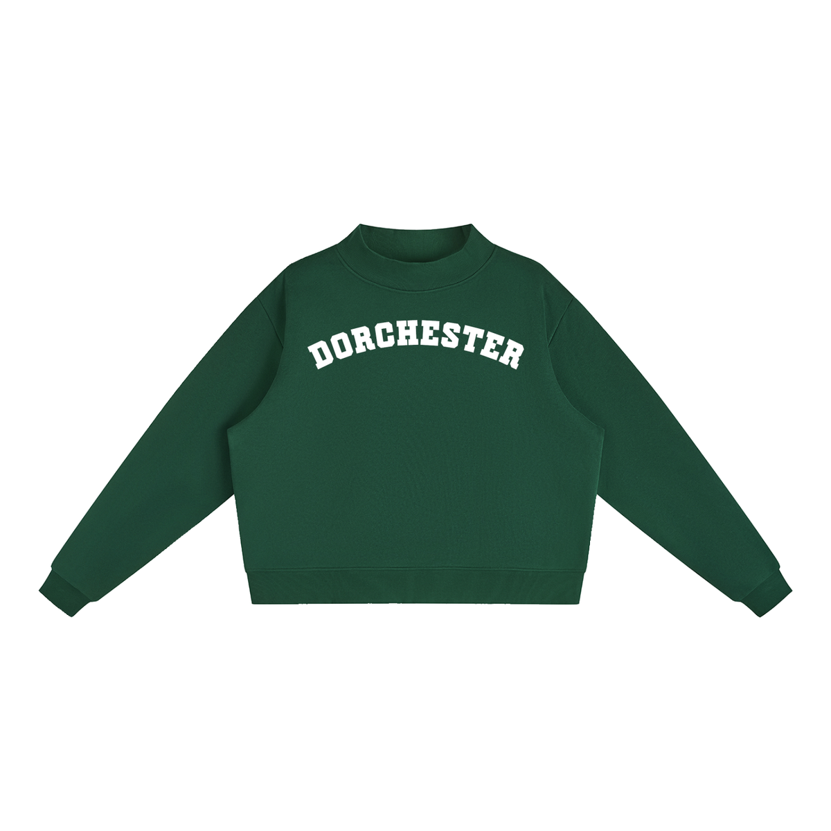 DORCHESTER BLOCK LETTERS MOCK NECK