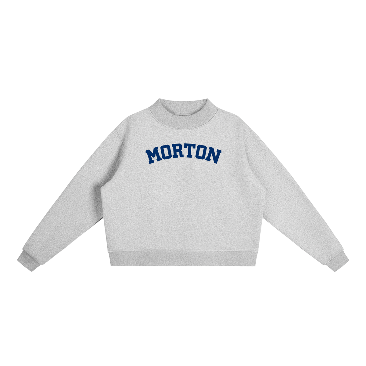 MORTON BLOCK LETTERS MOCK NECK