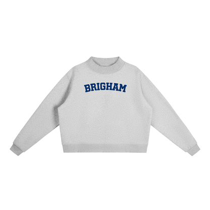 BRIGHAM FLEECE MOCK NECK