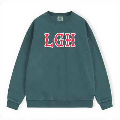 LGH SOX LETTERS CREWNECK