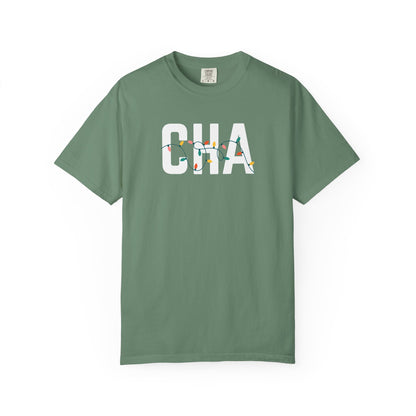 CHA HOLIDAY LIGHTS T-SHIRT